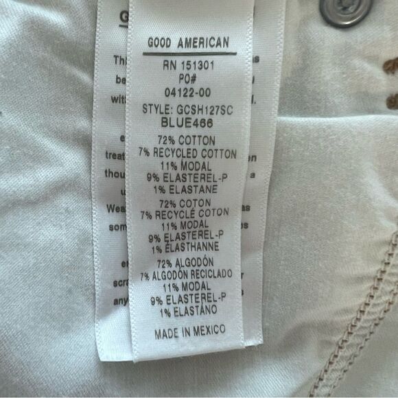 NEW Good American GOOD CURVE SHORT Shorts Women’s Plus Size 24 - Picture 12 of 13